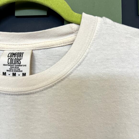 Good Tidings Christmas L/S Comfort Colors Tee Medium - Picture 3 of 3